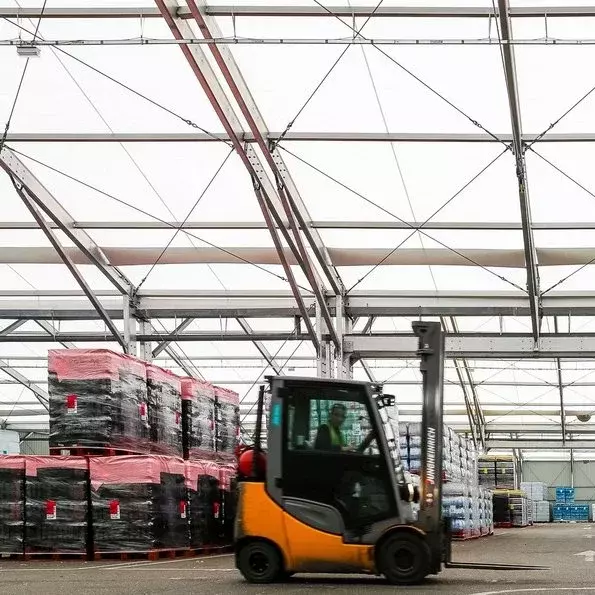 Een tijdelijk opslaggebouw huren